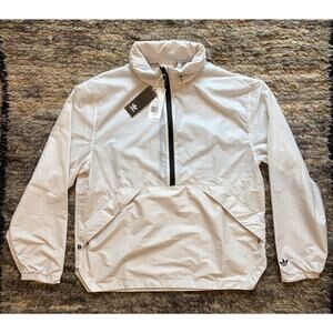 Men’s Adidas NWT POP Trading Large Jacket POP Trading cream white anorak